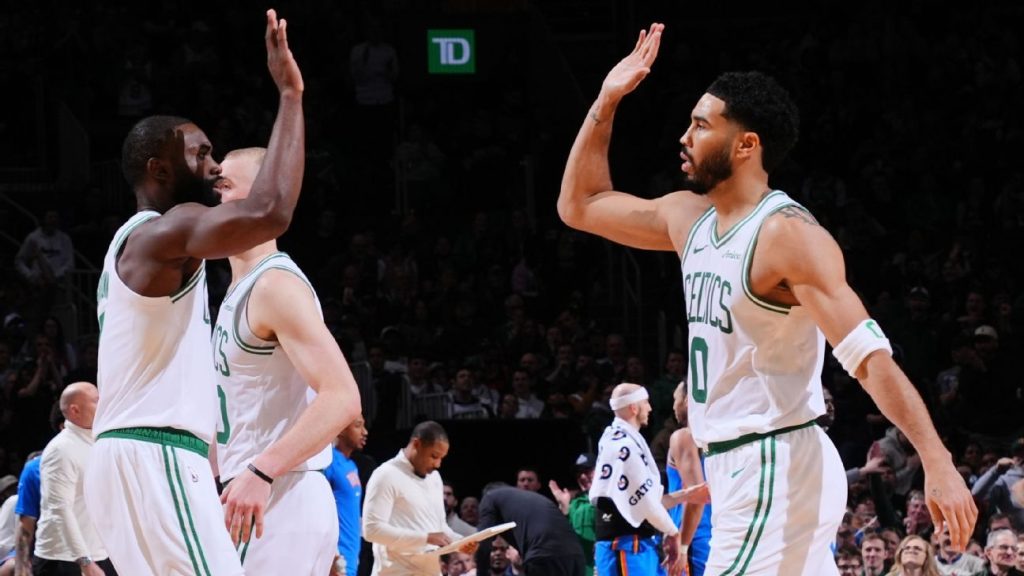Jaylen Brown’s 31-Point Hailstorm Hushes Thunder Celtics cool off Thunder; Jaylen Brown stars with 31 points