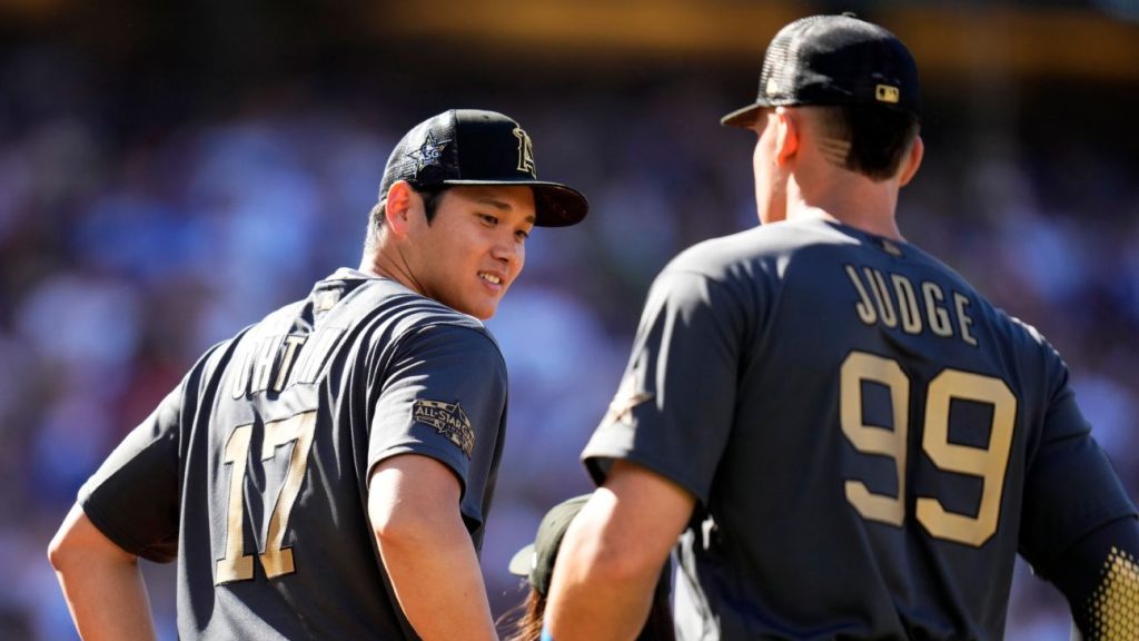 Dan Hajduckymar: Two MVPs, One Golden Card: Judge & O… Dual MVP gold Logoman Judge, Ohtani card sells for $2.16M