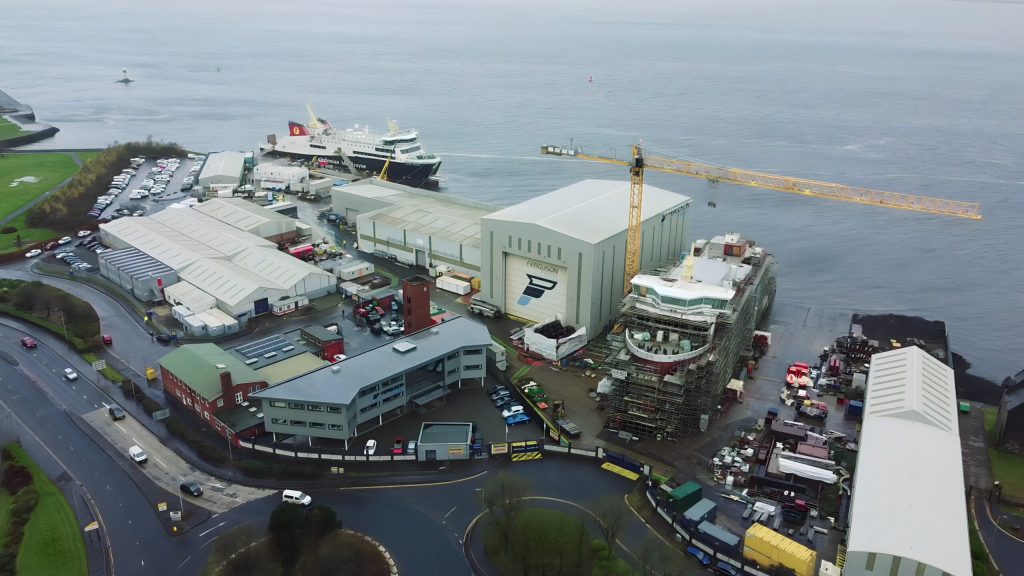 Ferguson yard on track to be competitive in UK shipbuilding