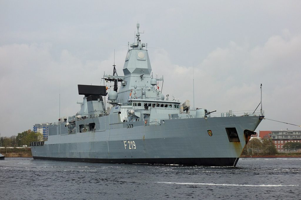 German frigate to replace HMS Dragon as NATO flagship