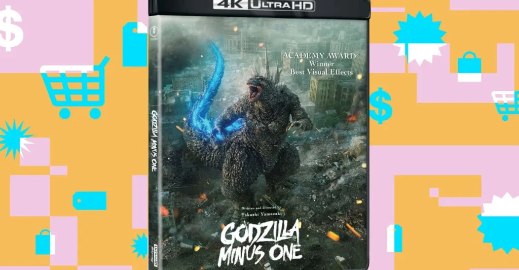 Epic Roar, Tiny Price: Godzilla Minus One 4K Blu-ray for $15! Godzilla Minus One, a very good movie, is $15 on 4K Blu-ray