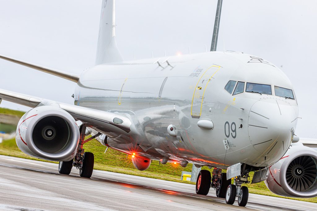 RAF Poseidon returns to Iceland for training