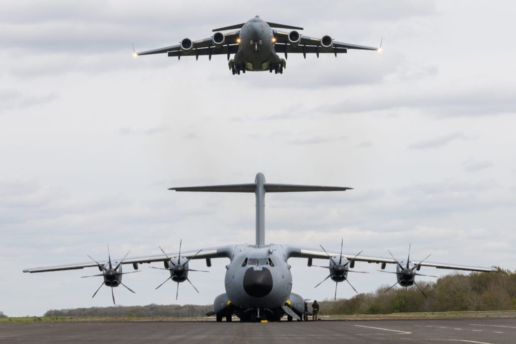 RAF has 485 fixed-wing aircraft in service