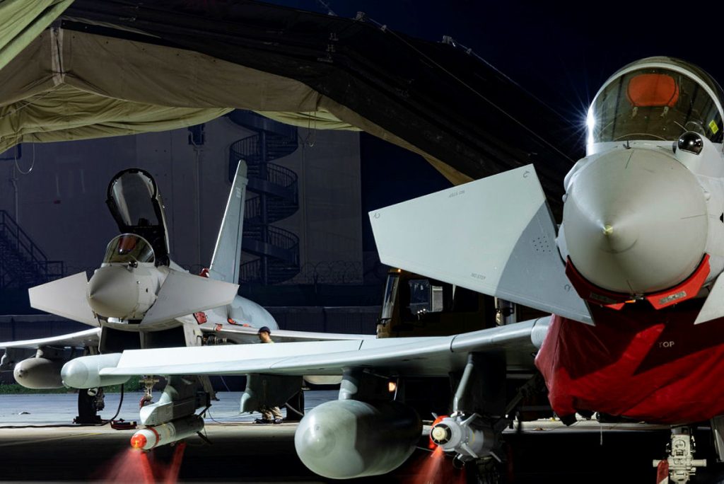 Reports of possible Iranian drone impact at British air base