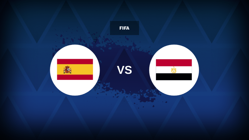 Spain v Egypt: Line-ups, stats and preview