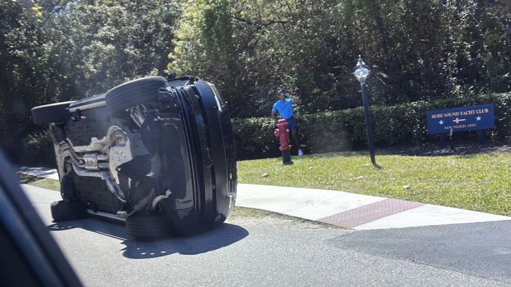 Tiger Woods told authorities he was looking at phone before crash