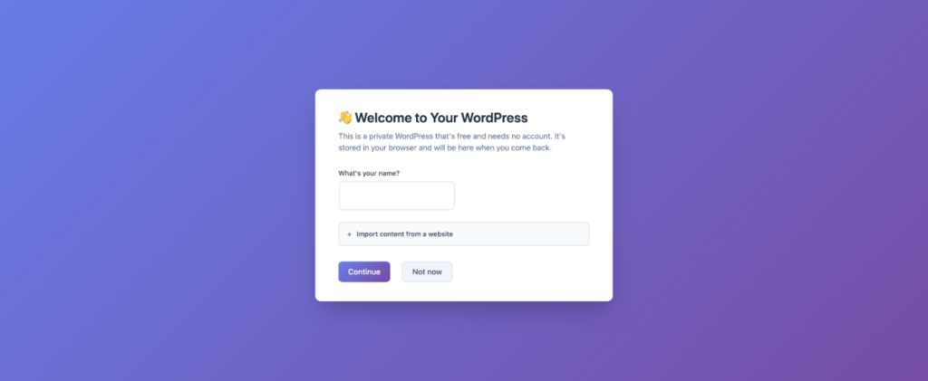my.WordPress.net: Your Private Workspace, Instantly in Your Browser WordPress debuts a private workspace that runs in your browser via a new service, my.WordPress.net