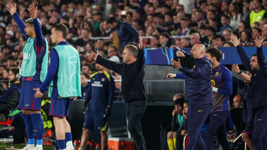 Red Card Riddle: Flick’s Barcelona Fury Over Bizarre Oversight Barcelona's Flick furious over bizarre missed red in loss