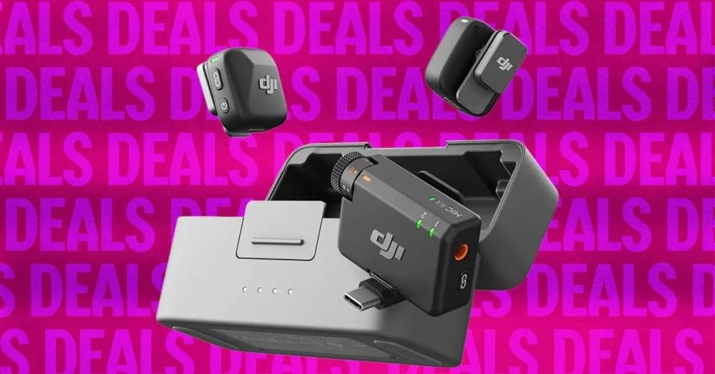 Wireless Mic Dropped: From casual TikToks to professional vlogs, th… Save $20 on This Already Inexpensive Wireless Mic Set
