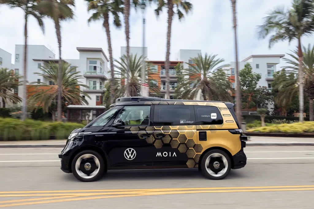 VW Self-Driving Microbuses Arrive in LA: Your Future Uber Ride? Volkswagen begins testing its self-driving microbuses in Los Angeles ahead of launch with Uber