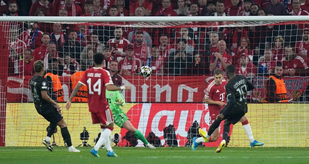 Another UCL classic in store? Watch as Dembele puts PSG in front after just three minutes vs Bayern Munich
