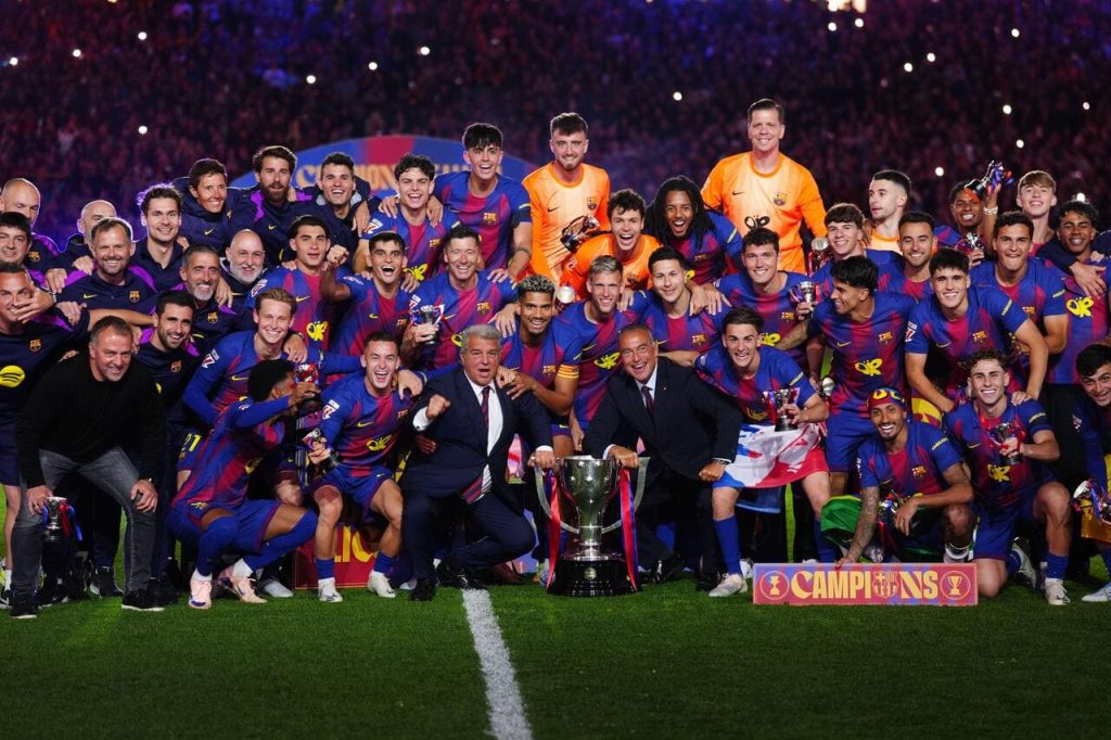 Barcelona’s Clasico Masterpiece: Barcelona’s El Clasico Masterpiece… Barcelona 2-0 Real Madrid: Barca clinch LaLiga title in El Clasico