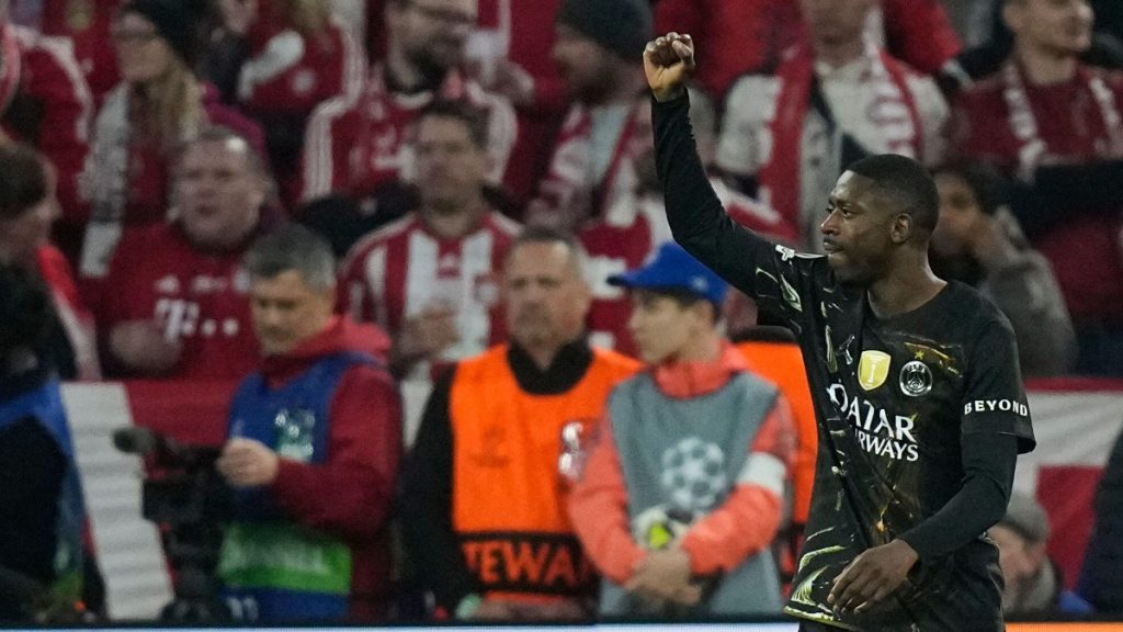 Bayern Munich 1-1 PSG (5-6 agg): Early Dembele strike sends holders to another Champions League final despite late Kane strike