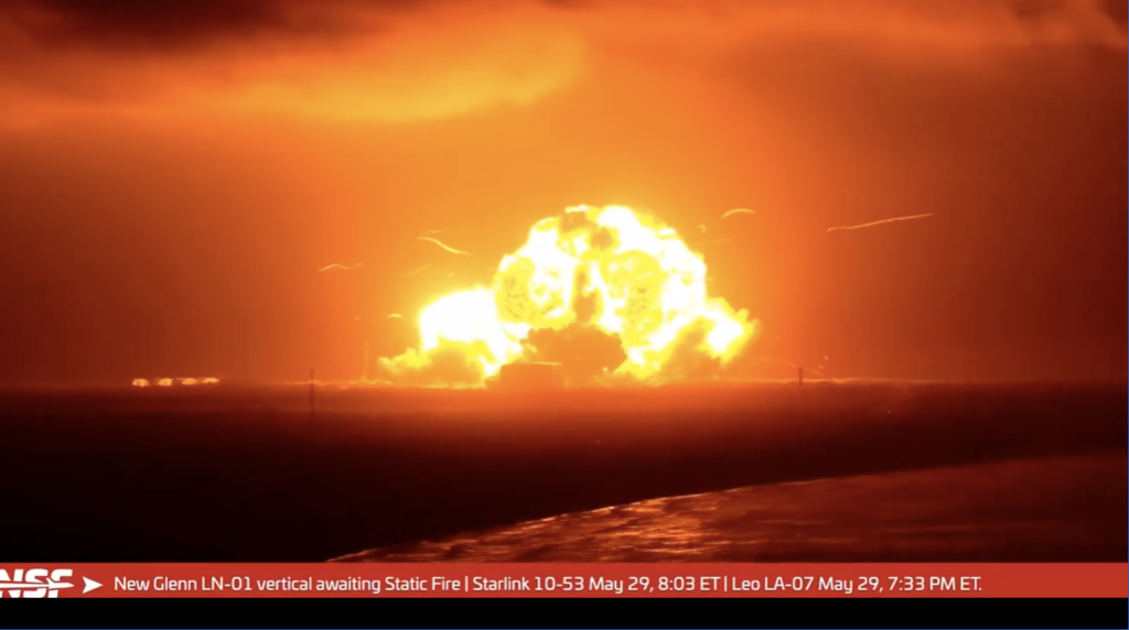 Cape Canaveral Mission Capable After Blue Origin Rocket Explosion