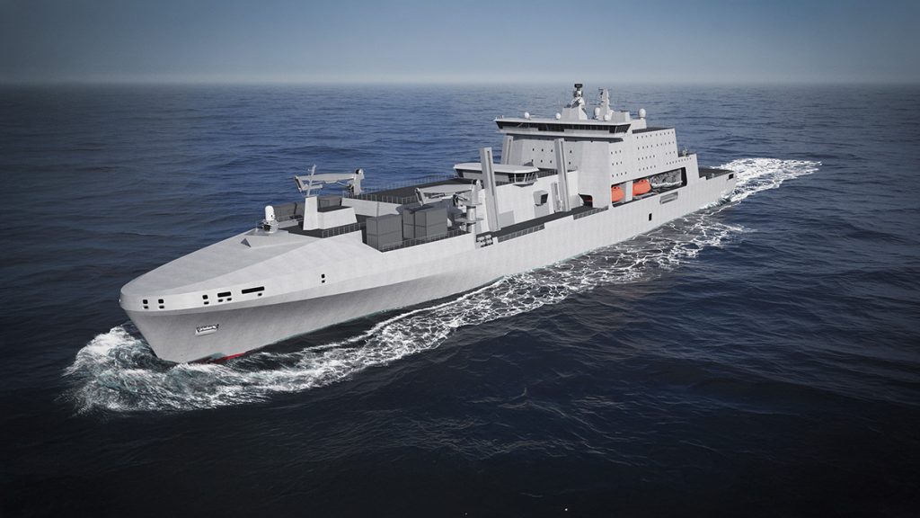 Navantia UK begins full Fleet Solid Support production