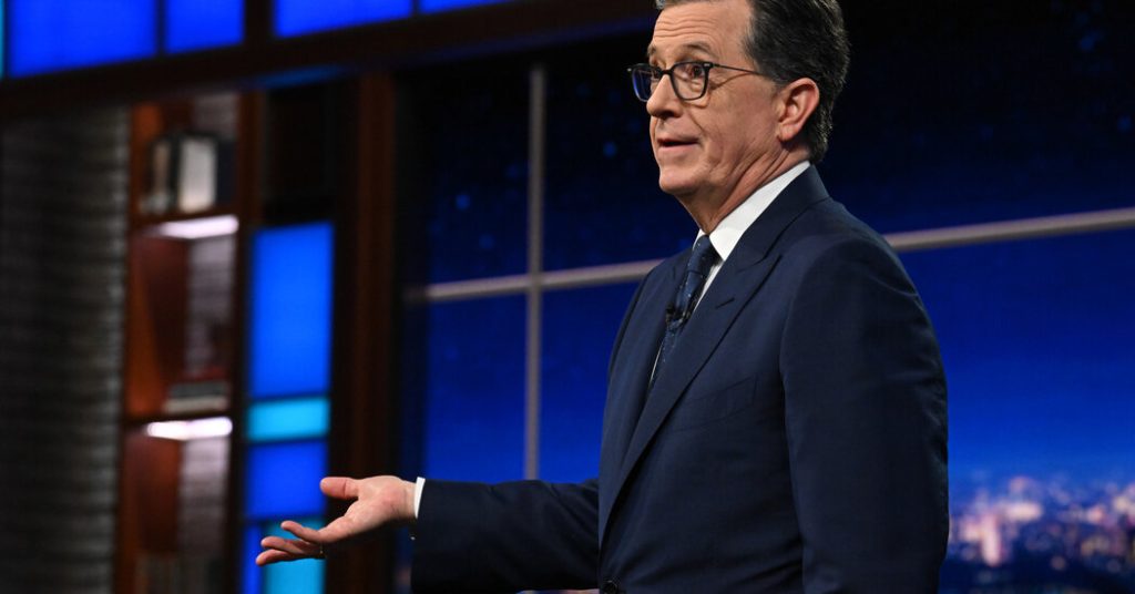 The Night Stephen Colbert: Night Stephen Colbert Opened a Wormhole Stephen Colbert Went Out His Way: Through a Wormhole