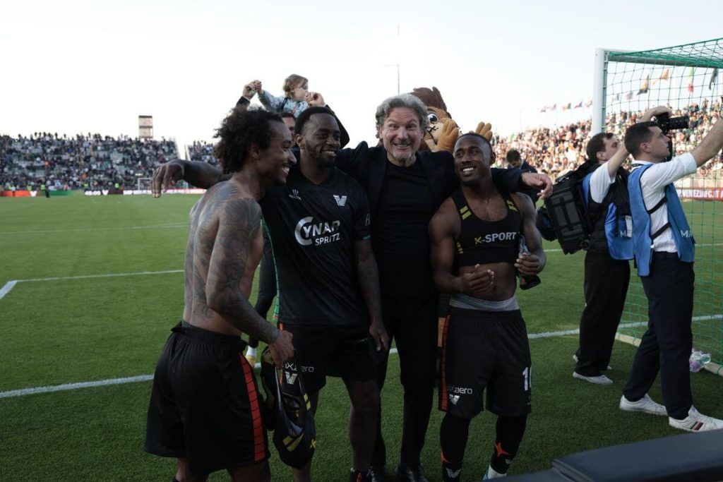 Venezia coach hails 'incredible journey' after Serie A return