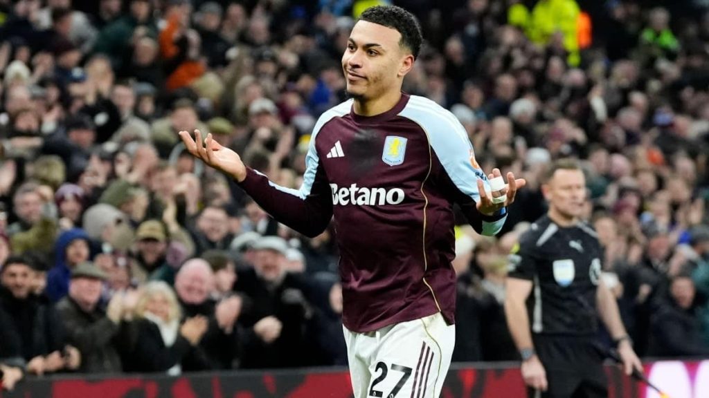 WATCH: Rogers gives Aston Villa lead over Liverpool