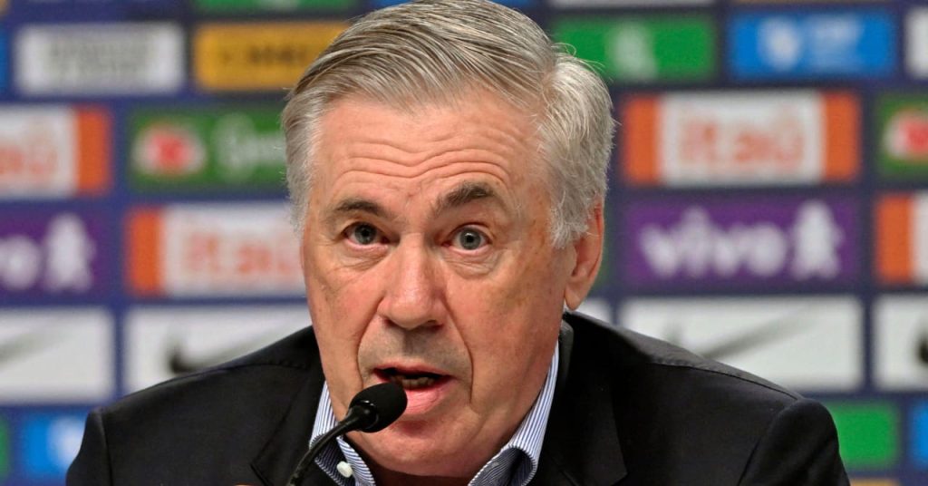 Ancelotti World Cup Secret: Across the pitch stands a force Ancelotti refuses to be drawn into mind games ahead of Brazil's World Cup showdown with Japan