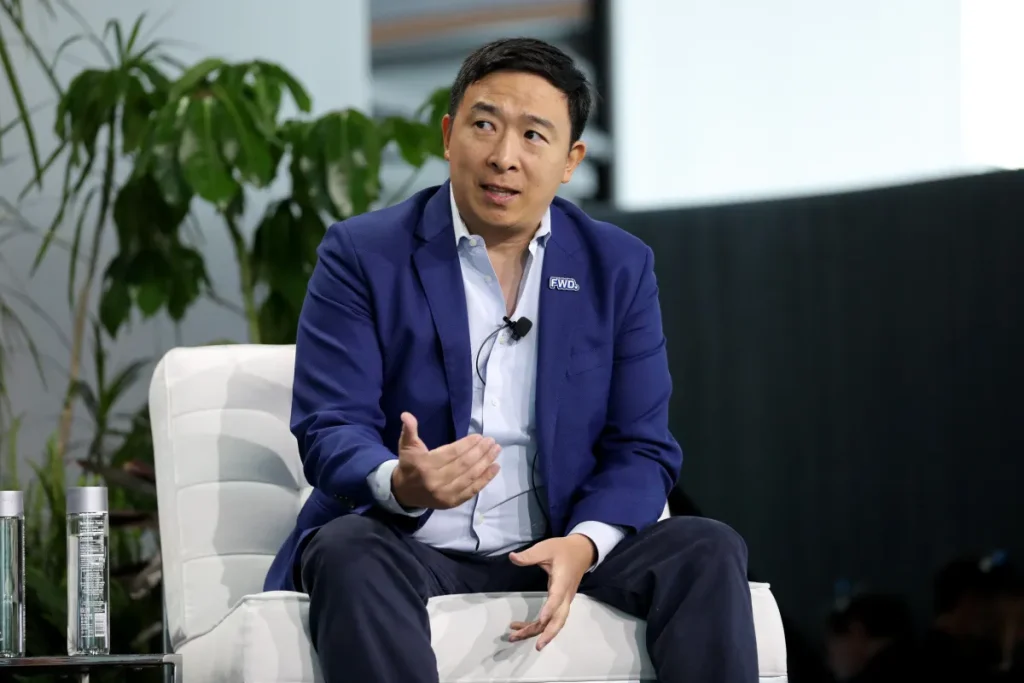 Andrew Yang thinks the next big startup opportunity is lowering the cost of living