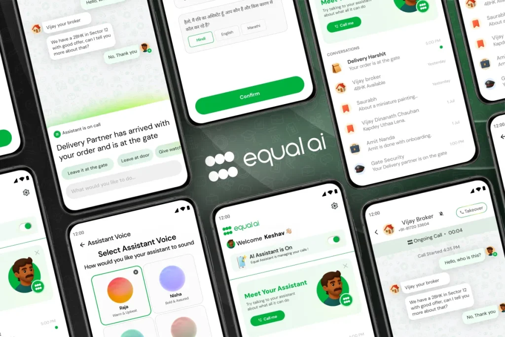 Equal Ai’s 30m Boost: Equal AI’s $30M Boost: Freeing Millions in In… Equal AI raises $30M to screen calls so Indians don't have to