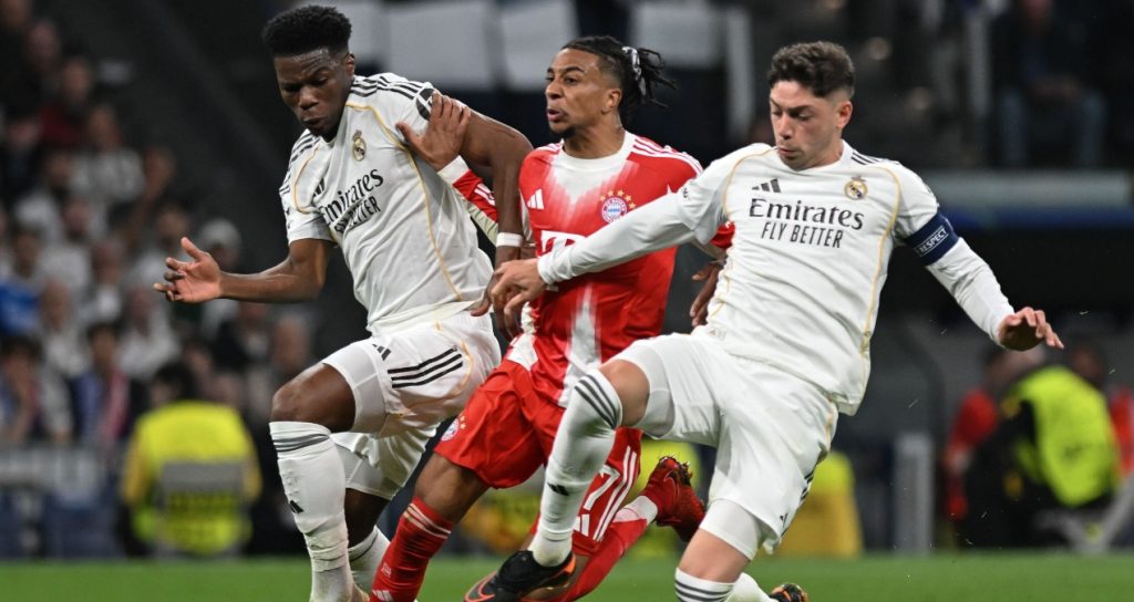 Federico Valverde shows off nasty scar following clash with Real Madrid team-mate Aurelien Tchouameni