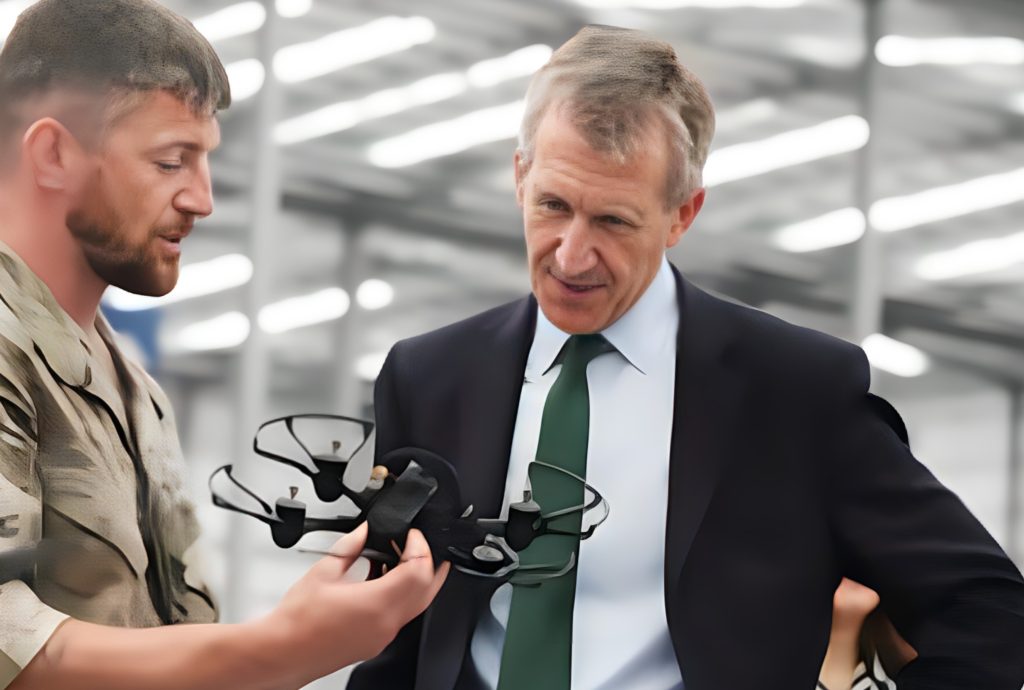 New Defence Secretary opens huge drone centre in Swindon