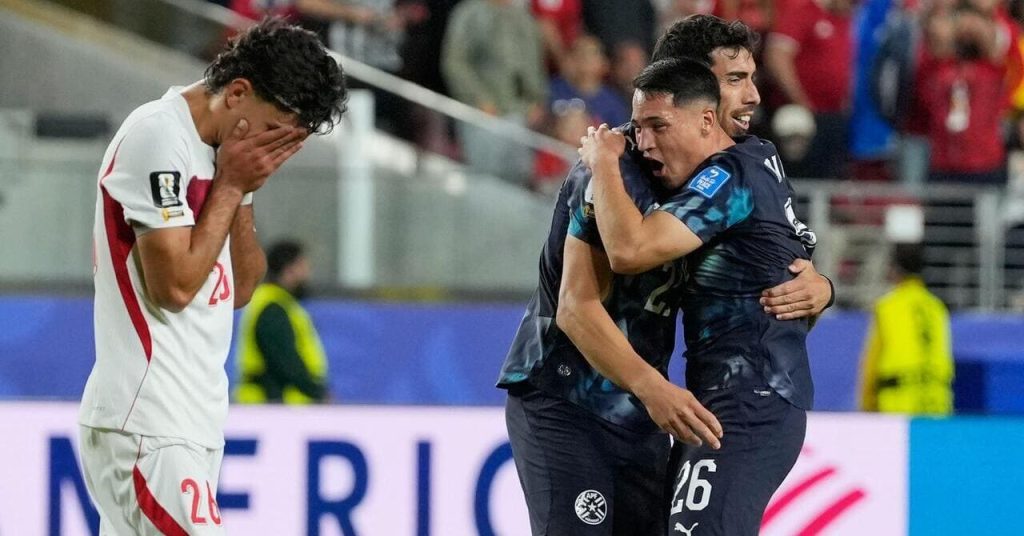 Turkey 0-1 Paraguay: Almiron makes unwanted World Cup history as Montella laments 'shocking exit'