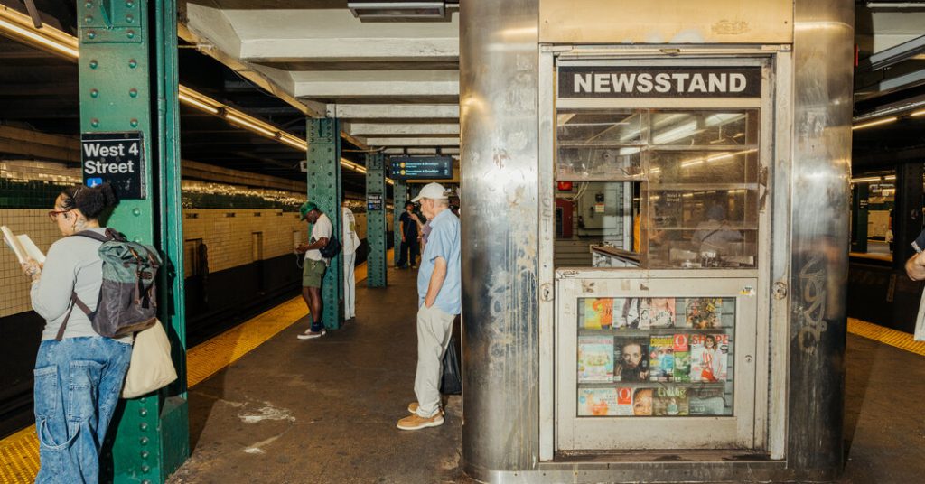 NYC Subway’s Hidden Gem: The Newsstand Designed to Delight Every Rider A Newsstand That Aims to Delight N.Y.C. Subway Riders