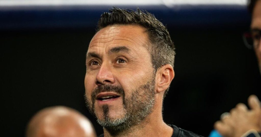 De Zerbi promises another transfer 'bomba' at Tottenham but identity of potential signing remains a mystery