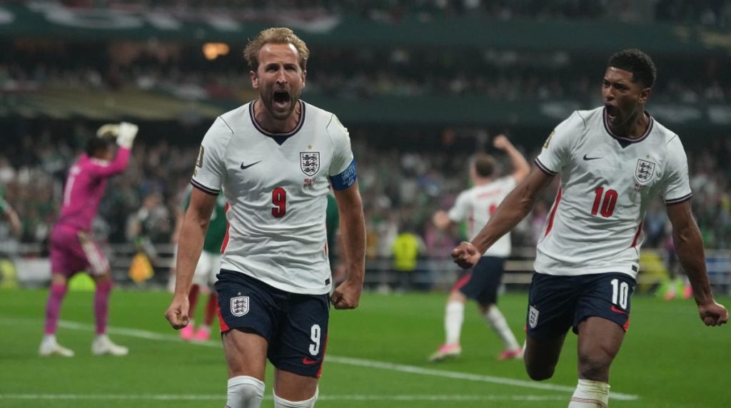 Mexico 2-3 England: Report, result and goals as brilliant Three Lions fend off hosts with 10-men