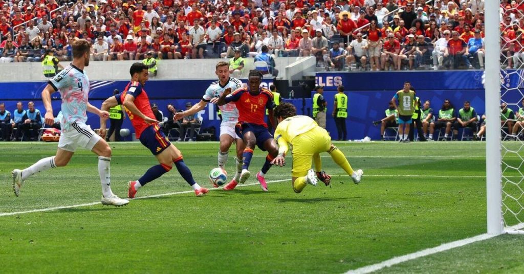 Spain 2-1 Belgium: Merino the late hero again as Lammens error gifts La Roja semi-final spot