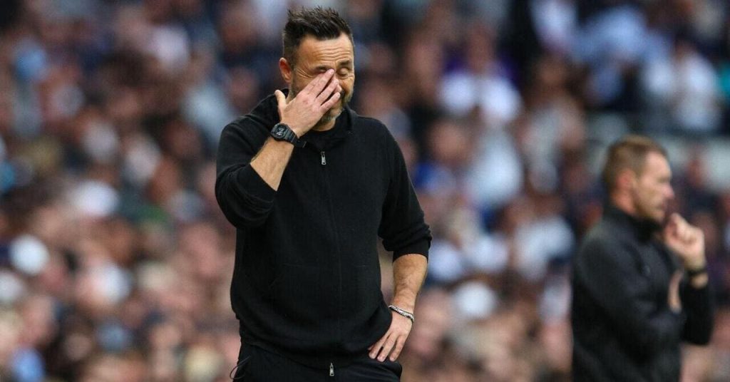 De Zerbi’s Shocking Calm: The Unexpected Truth Behind Tottenham’s Winless PL Start De Zerbi 'will not panic' despite Tottenham's winless Premier League start
