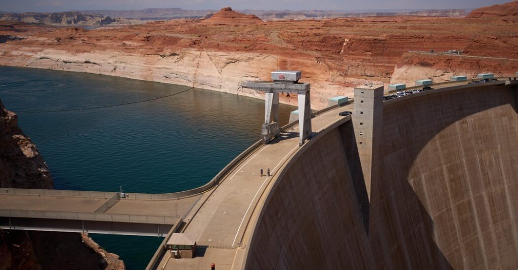 Lake Powell Hits Lowest Level On Record As Water Crisis Continues