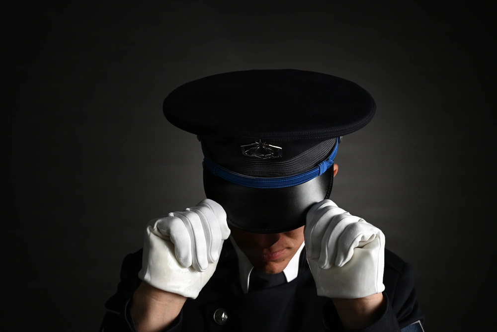 Space Force Honor Guard: See Their New Uniform’s Distinctive Blue Accents Space Force Honor Guard Gets a New Uniform with Blue Accents