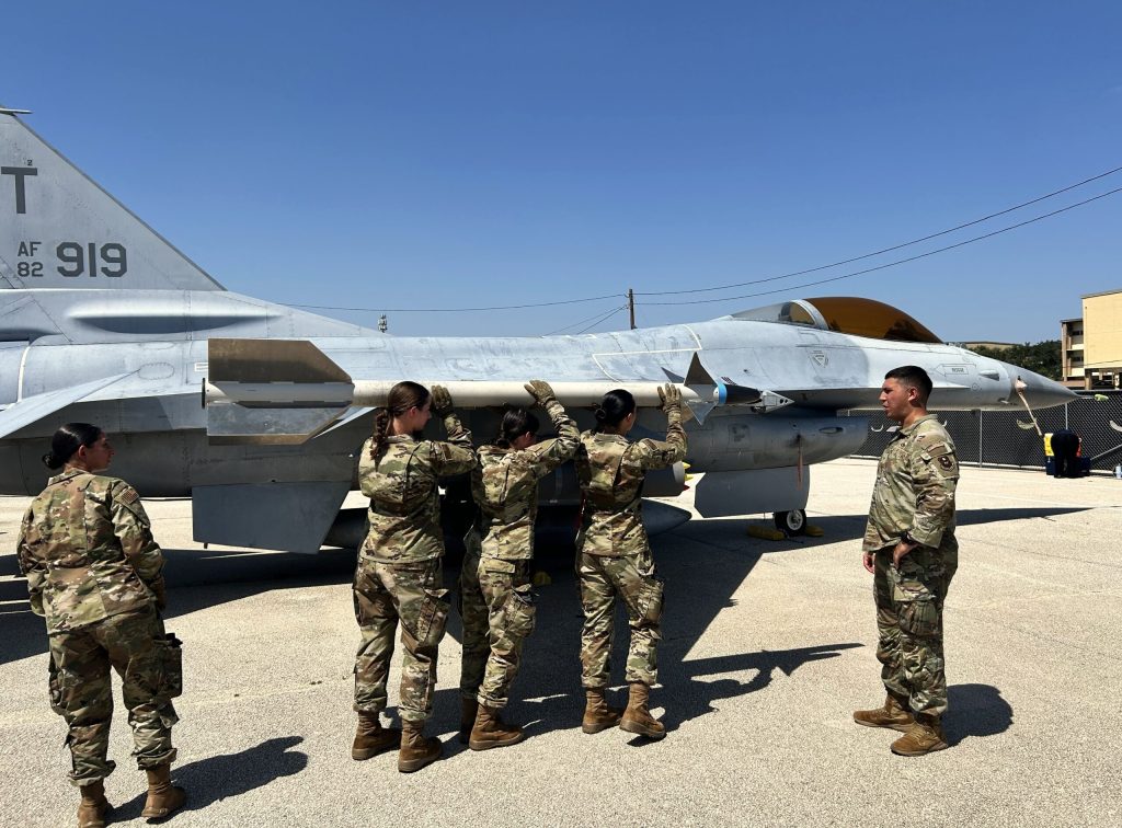Air Force BMT Puts Finishing Touches on 1st Airbase Training Range