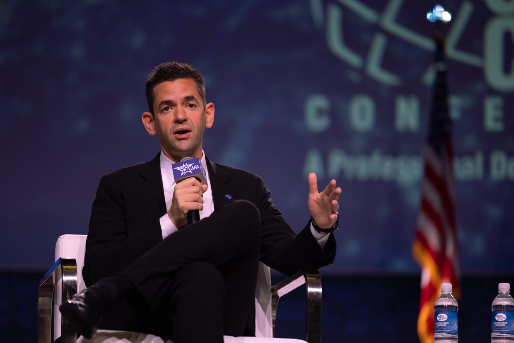 NASA Boss: Moon Race with China Has National Security Stakes