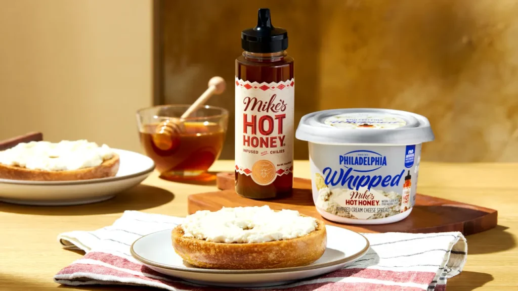Philly Cream Cheese Just Got a Mike’s Hot Honey Makeover: Sweet-Heat Secret Exclusively at Walmart Philadelphia Cream Cheese, Mike’s Hot Honey launch sweet-heat flavor at Walmart