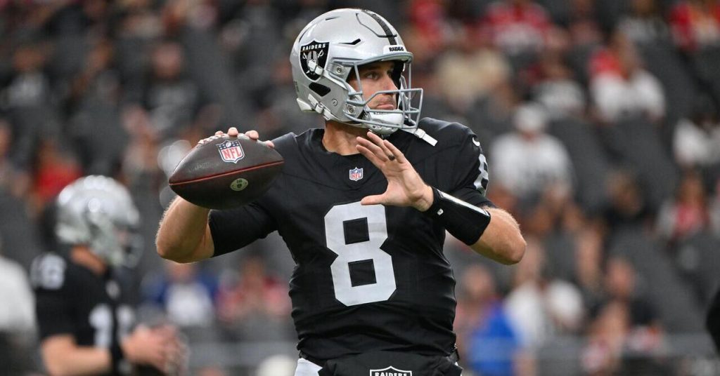 Raiders QB Shock: Cousins Benches #1 Pick Mendoza Raiders name veteran Cousins starter over No. 1 pick Mendoza