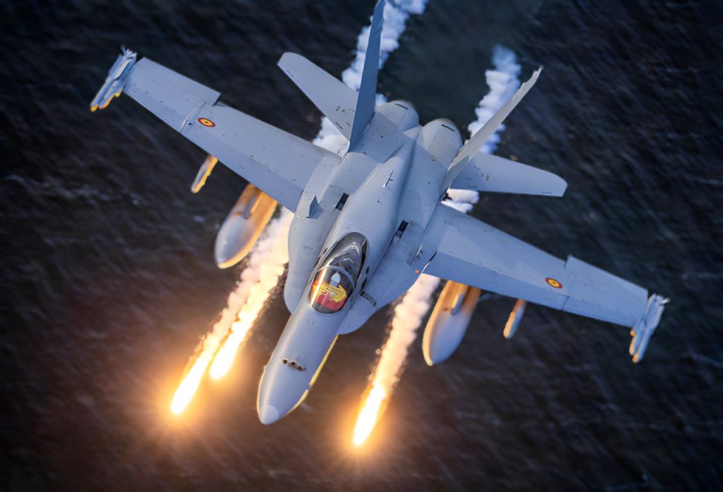 NATO’s Eastern Flank on Edge: Spanish F-18s Scramble 15 Times Over Romania Spanish F-18s scramble 15 times over Romania