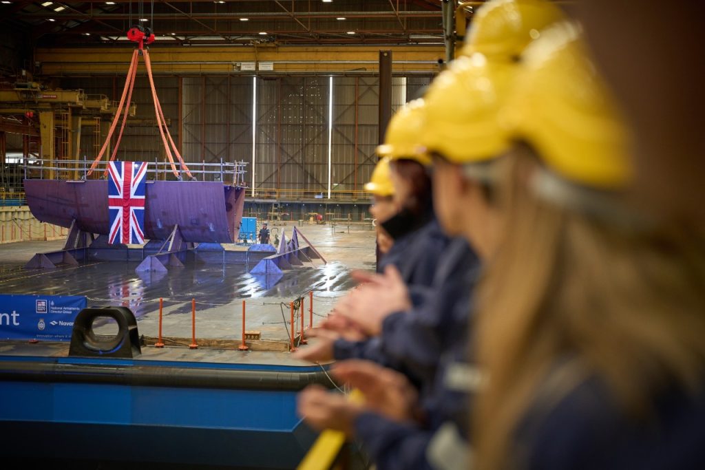 Appledore Unveils Names for Two Vital New British Support Ships Two new British support ships named at Appledore