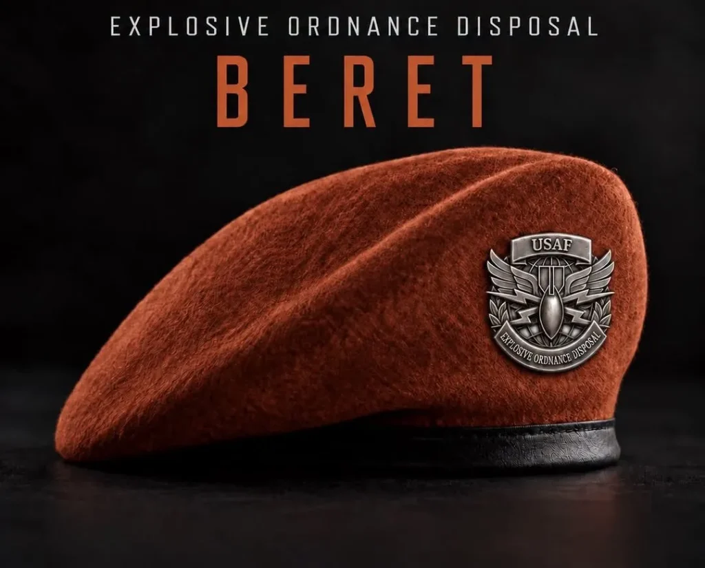 Air Force Honors EOD Community with New Rust-Colored Beret