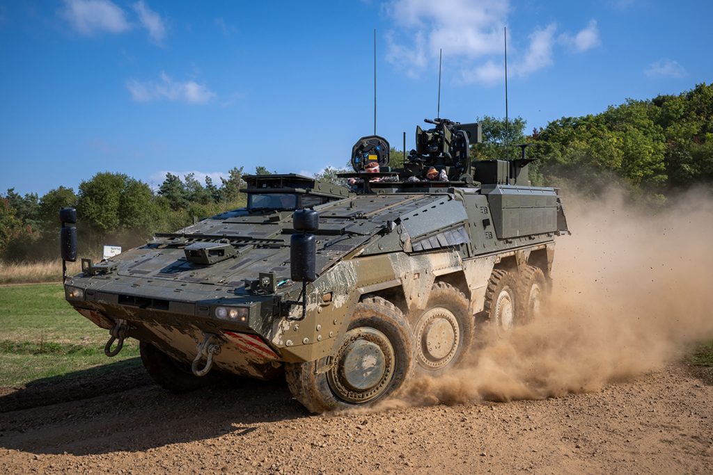 Boxer’s Next-Gen Firepower: Unveiling the Modular Weapon Station Upgrade Path Boxer built with room to upgrade its weapon station