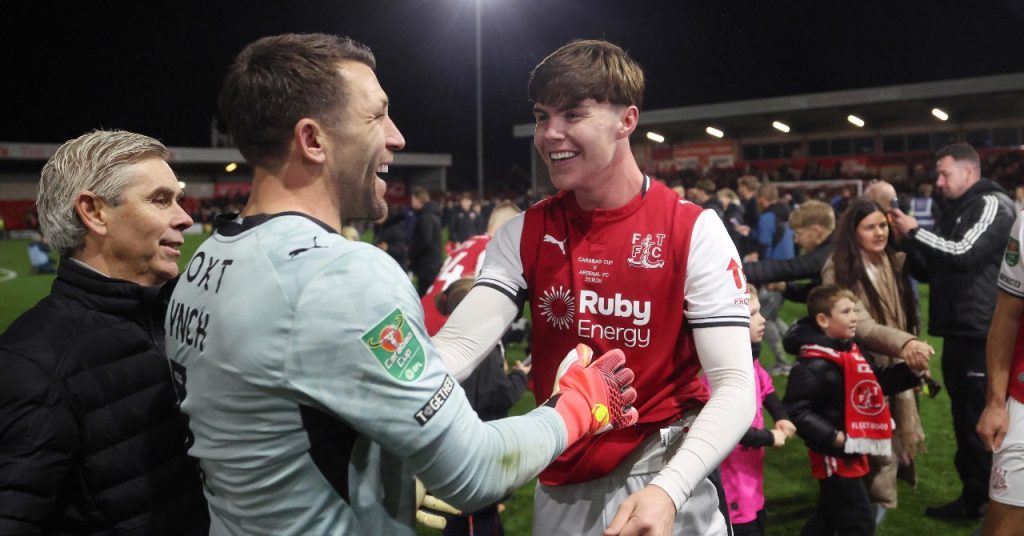 Fleetwood goalkeeper Lynch: We took inspiration from Grimsby beating Manchester United last year