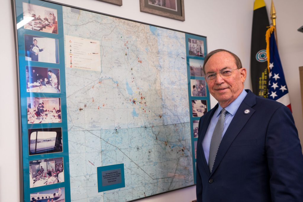 Gulf War Air Campaign Map Featured in New Smithsonian Exhibit