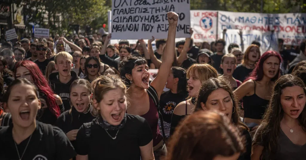 Europe’s Youth Rebellion: What Bleak Future Sparked Mass Student Protests? Student Protests Mushroom Across Europe, Exposing Bleak Views of the Future