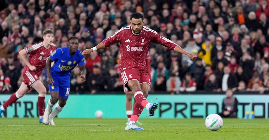 WATCH: Double Penalty Drama! Liverpool vs Chelsea Explodes as Rogers & Gakpo Strike Before Half-Time WATCH: Liverpool vs Chelsea sparks into life as Rogers and Gakpo score penalties before half-time