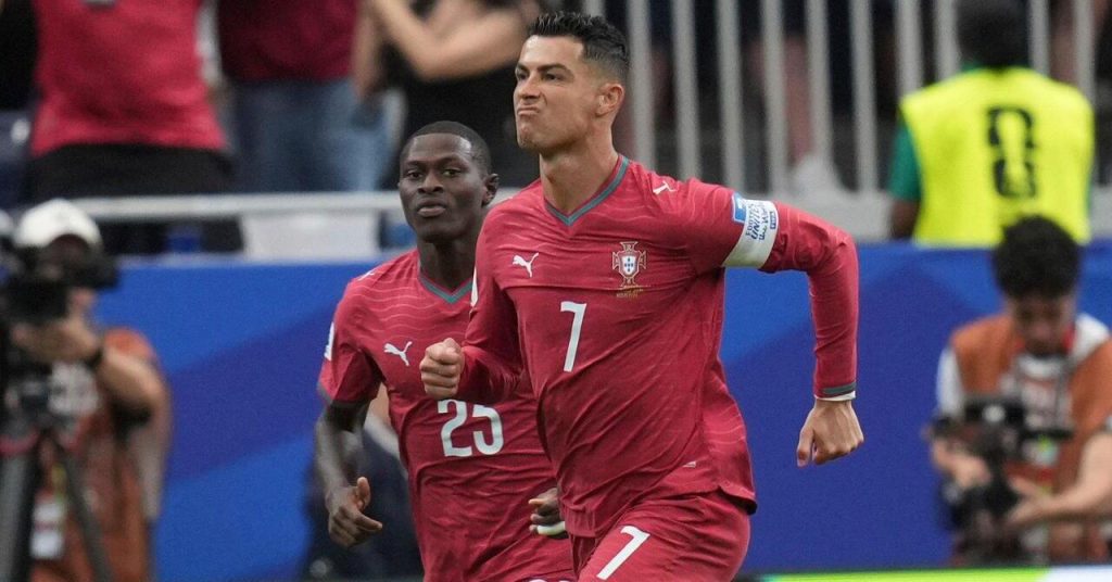 Who will wear the number seven shirt for Portugal against Denmark following Ronaldo's escape act?